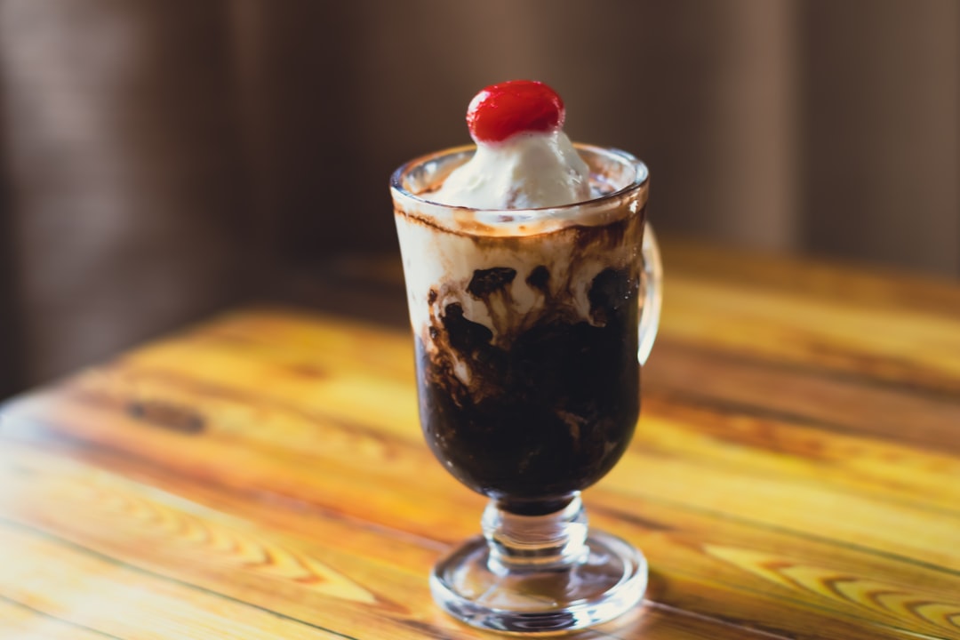 Photo Ice cream sundae